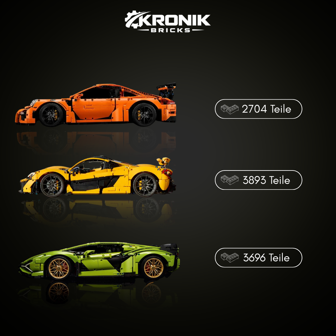 Ultimative Supersportwagen-Kollektion – 911 GT3 RS | P1 | Sián FKP 37