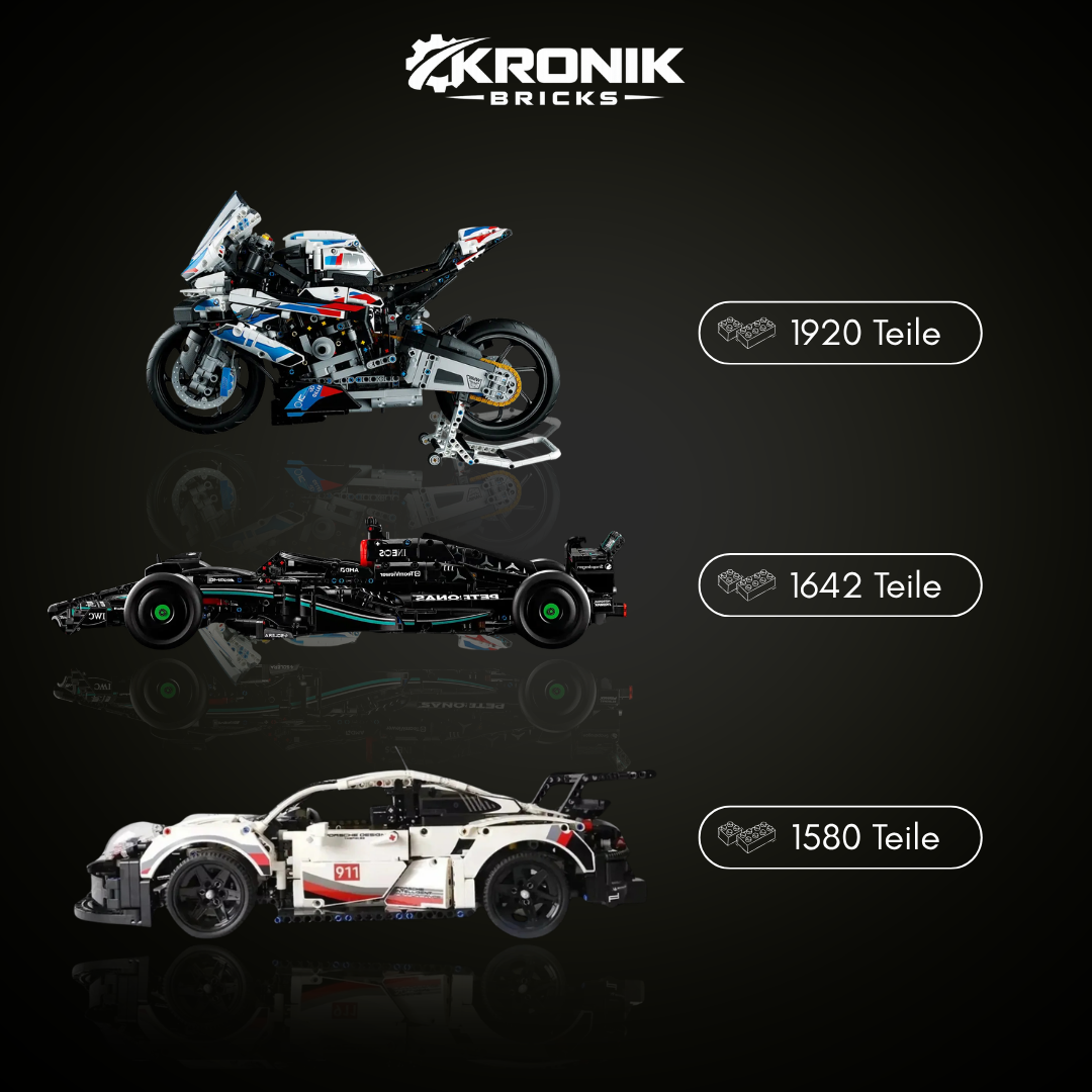 Ultimative Performance-Kollektion – M 1000 RR | AMG F1 W14 | 911 RSR