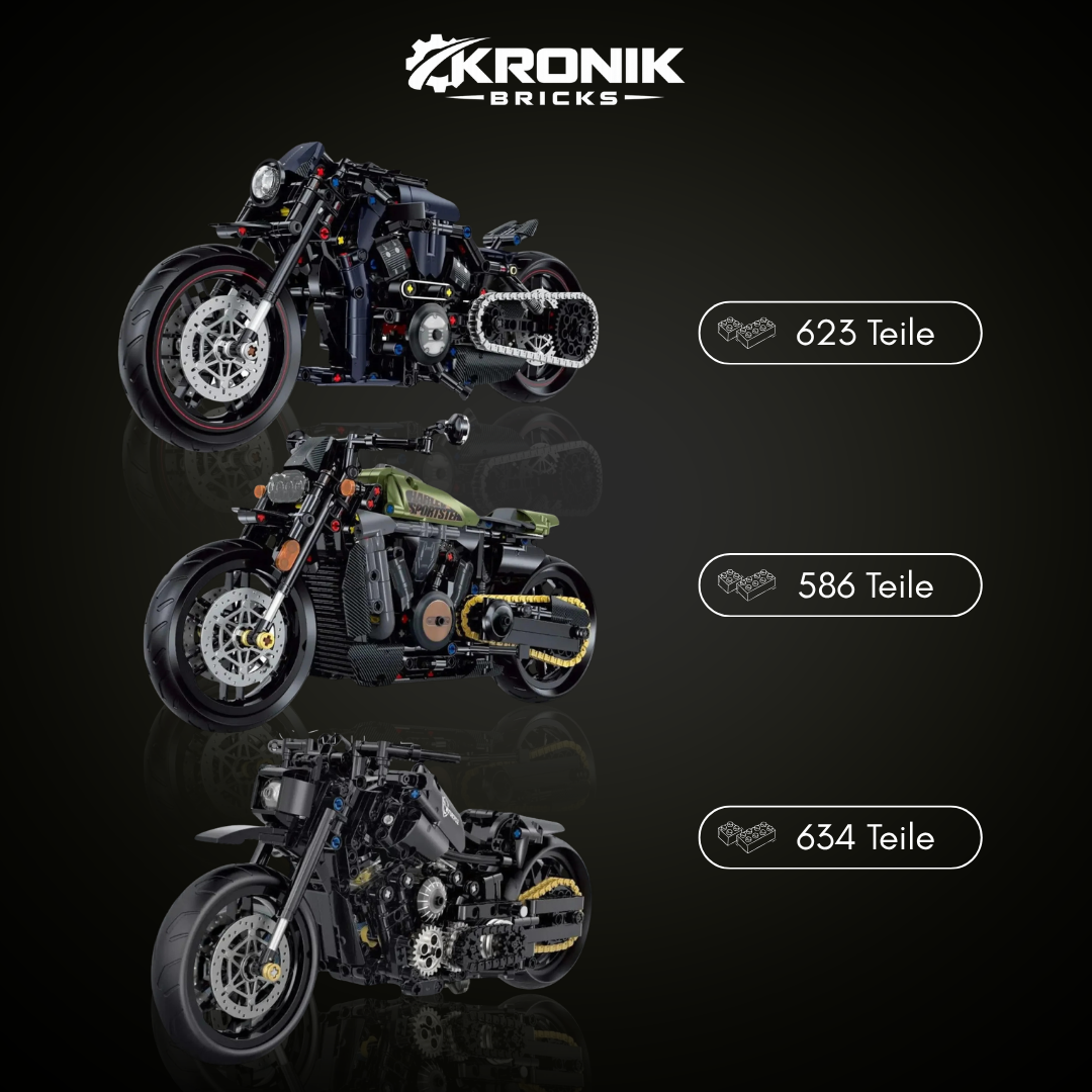 Ultimative Motorrad-Kollektion – Black Rod | Sportster | Classic