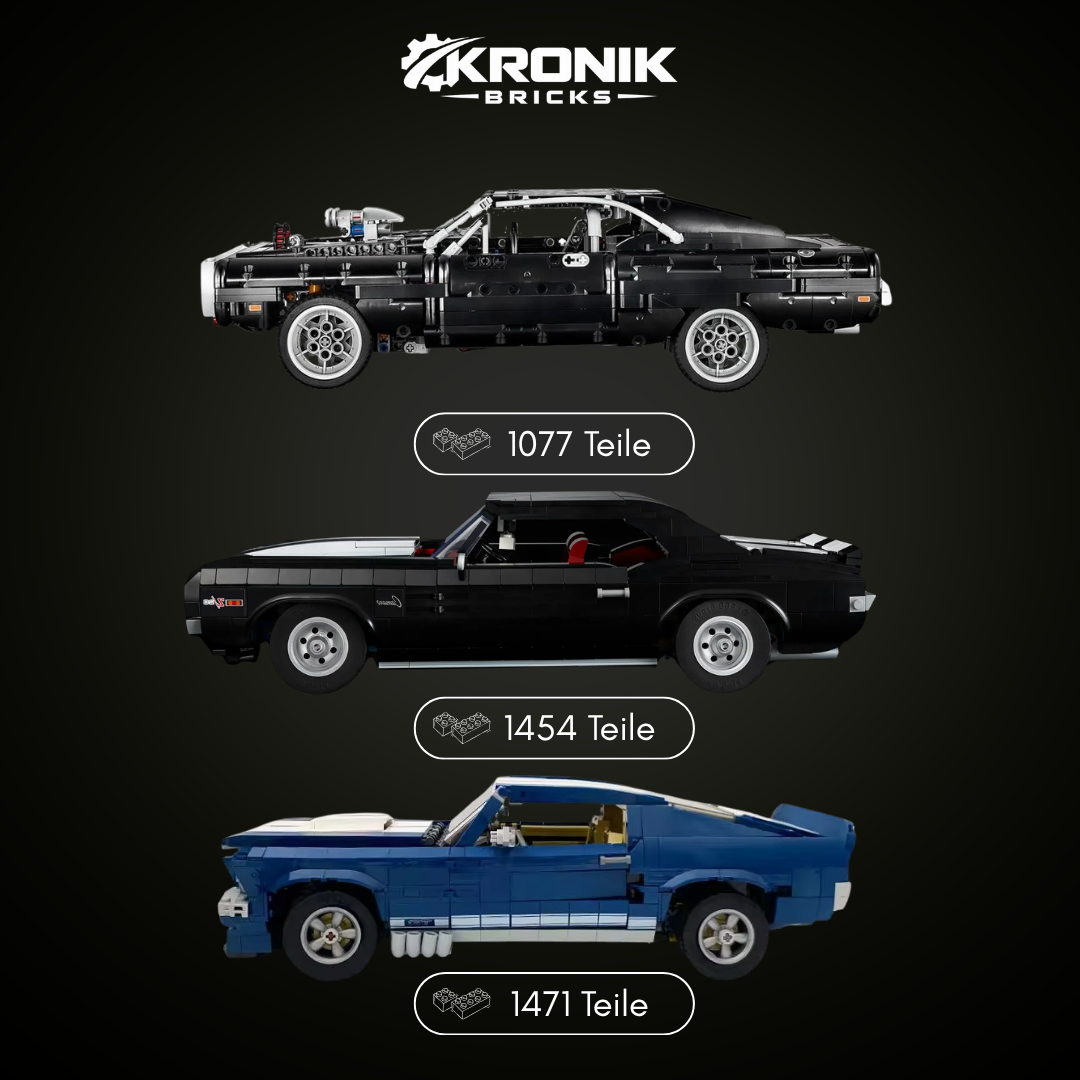 Ultimative Muscle-Car-Kollektion – Charger (Fast & Furious) | Camaro Z/28 (1969) | Mustang