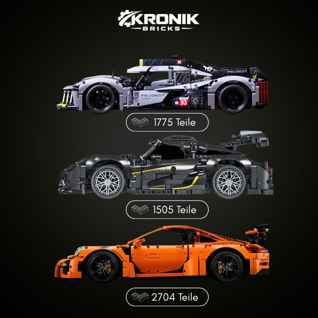 Ultimative Hypercar-Kollektion – 9X8 Le Mans | One:1 | 911 GT3 RS