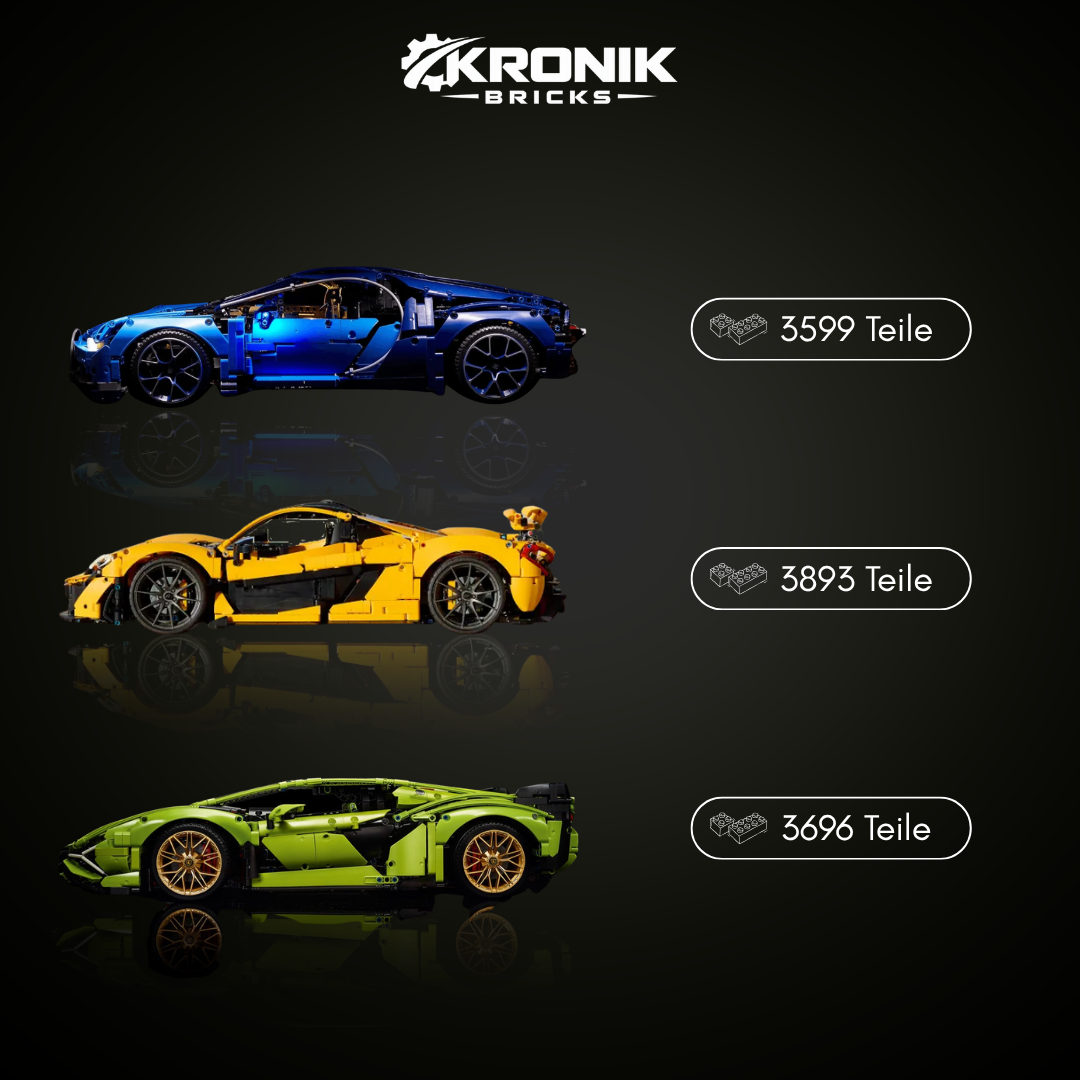 Ultimative Supersportwagen-Kollektion – Chiron | P1 | Sián FKP 37
