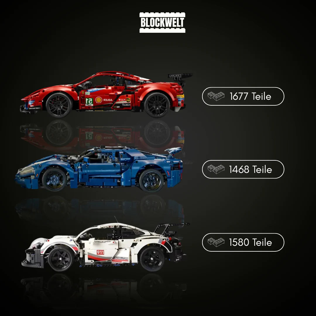 Ultimative Rennwagen-Kollektion –488 GTE | FD GT (2022) | 911 RSR