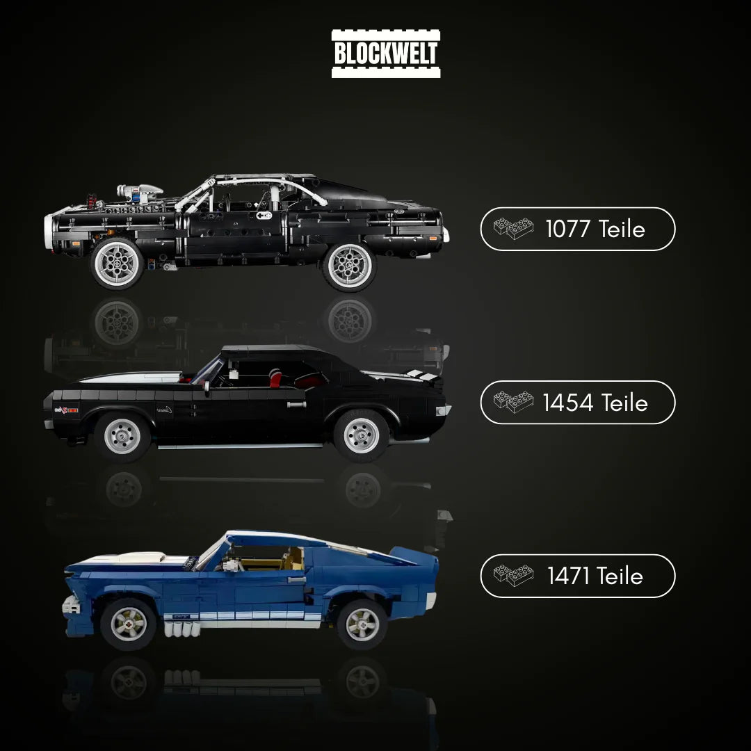 Ultimative Muscle-Car-Kollektion – Charger (Fast & Furious) | Camaro Z/28 (1969) | Mustang