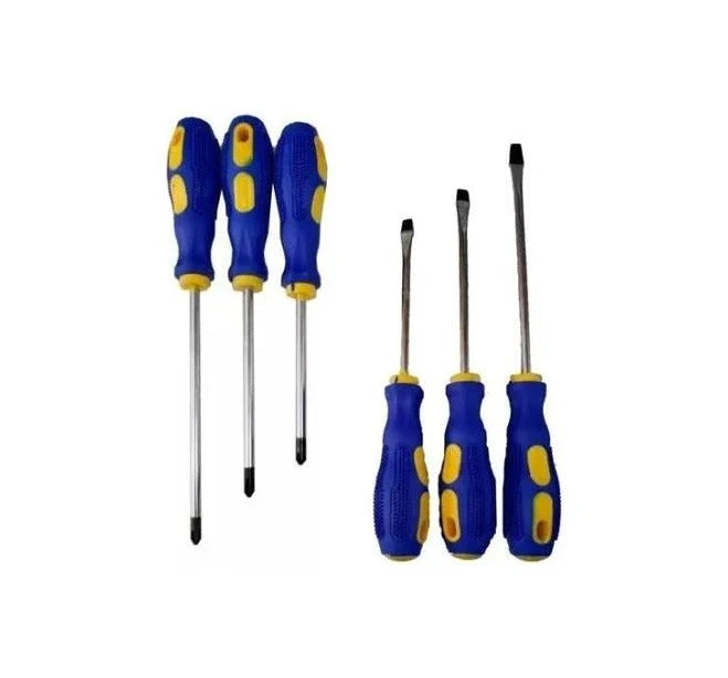 Kit de Chaves de Fenda Ergonómicas
